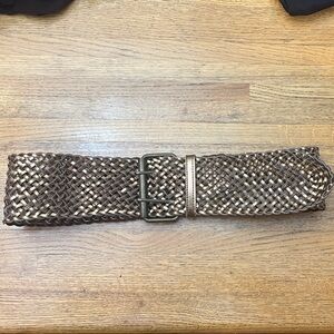 Woven Brown Belt